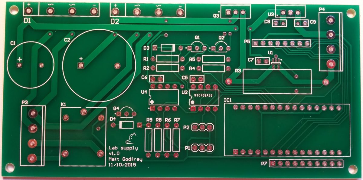 Bench power supply build – part I