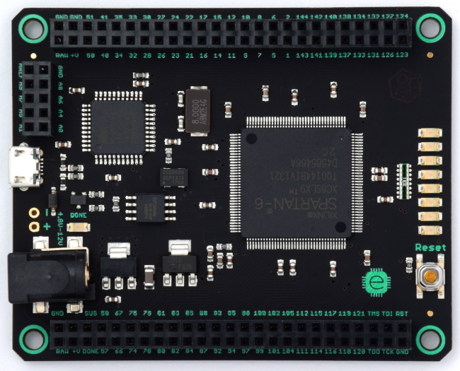 Mojo FPGA dev board